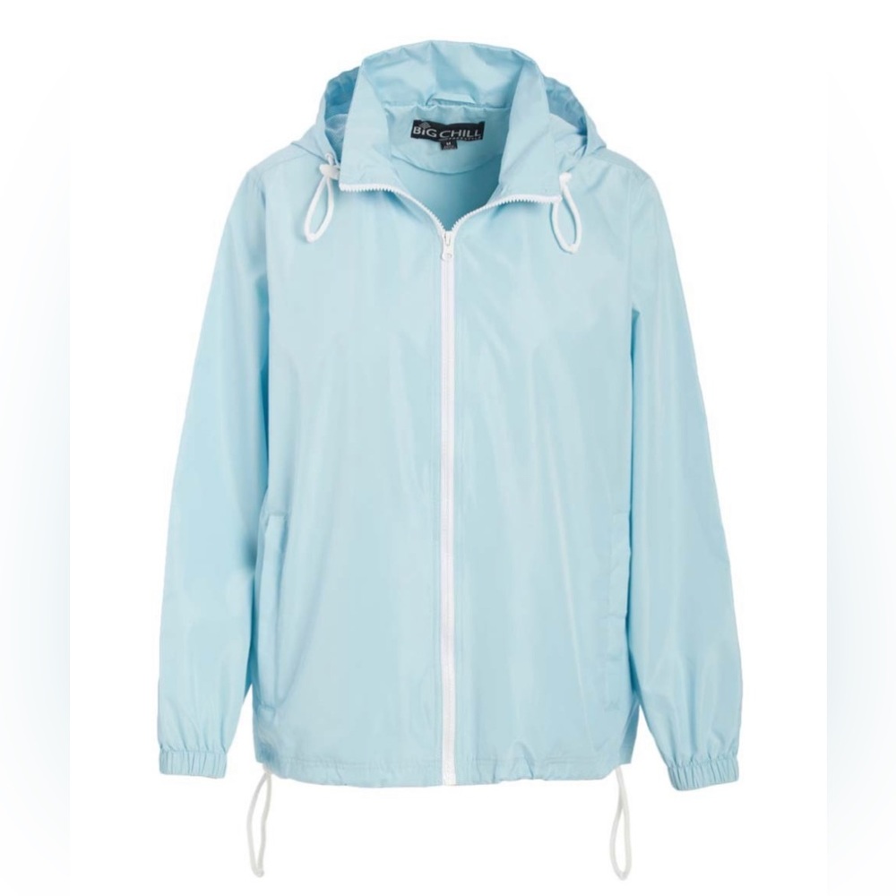 Big Chill Windbreaker in Sky Light Blue
